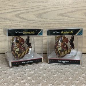 DC COMICS HARLEY QUINN GLASS